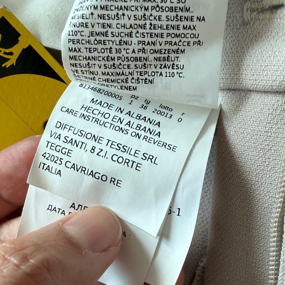 Max Mara Beige/Taupe Stretch Ankle Pants NWT - Picture 13 of 16